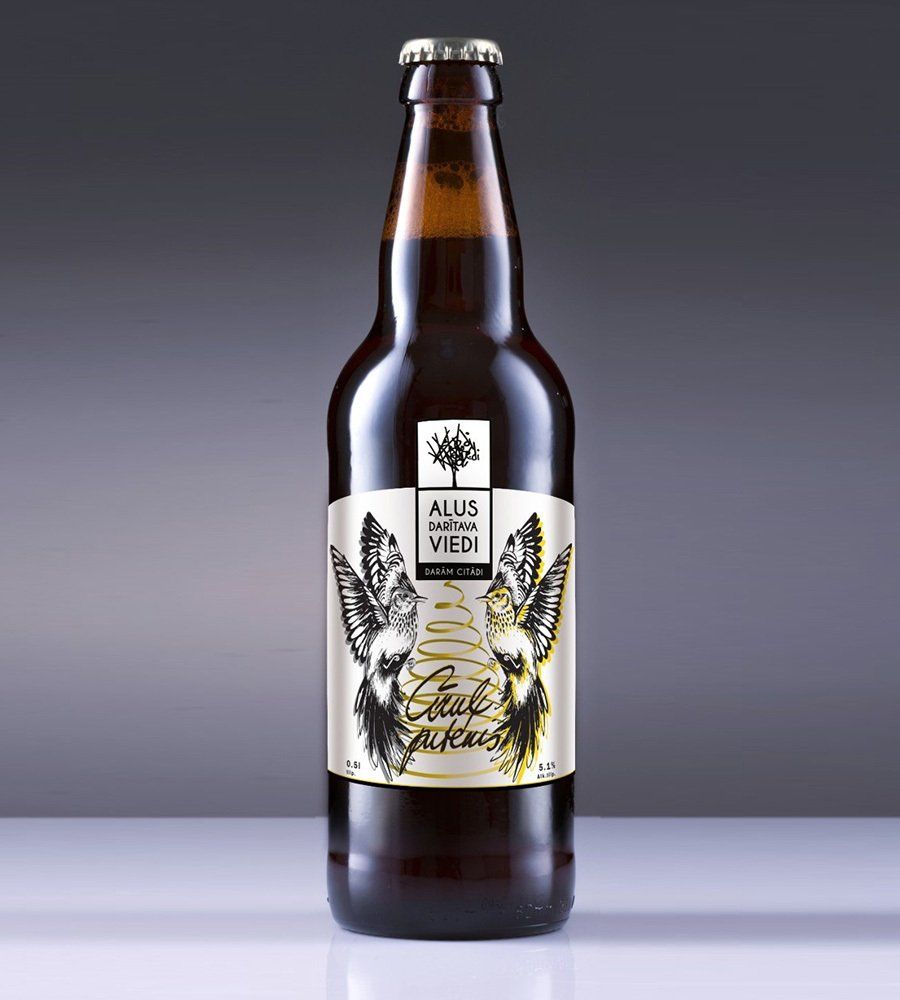 Brewery Viedi -  beer Cīruļputenis (Blizzard)