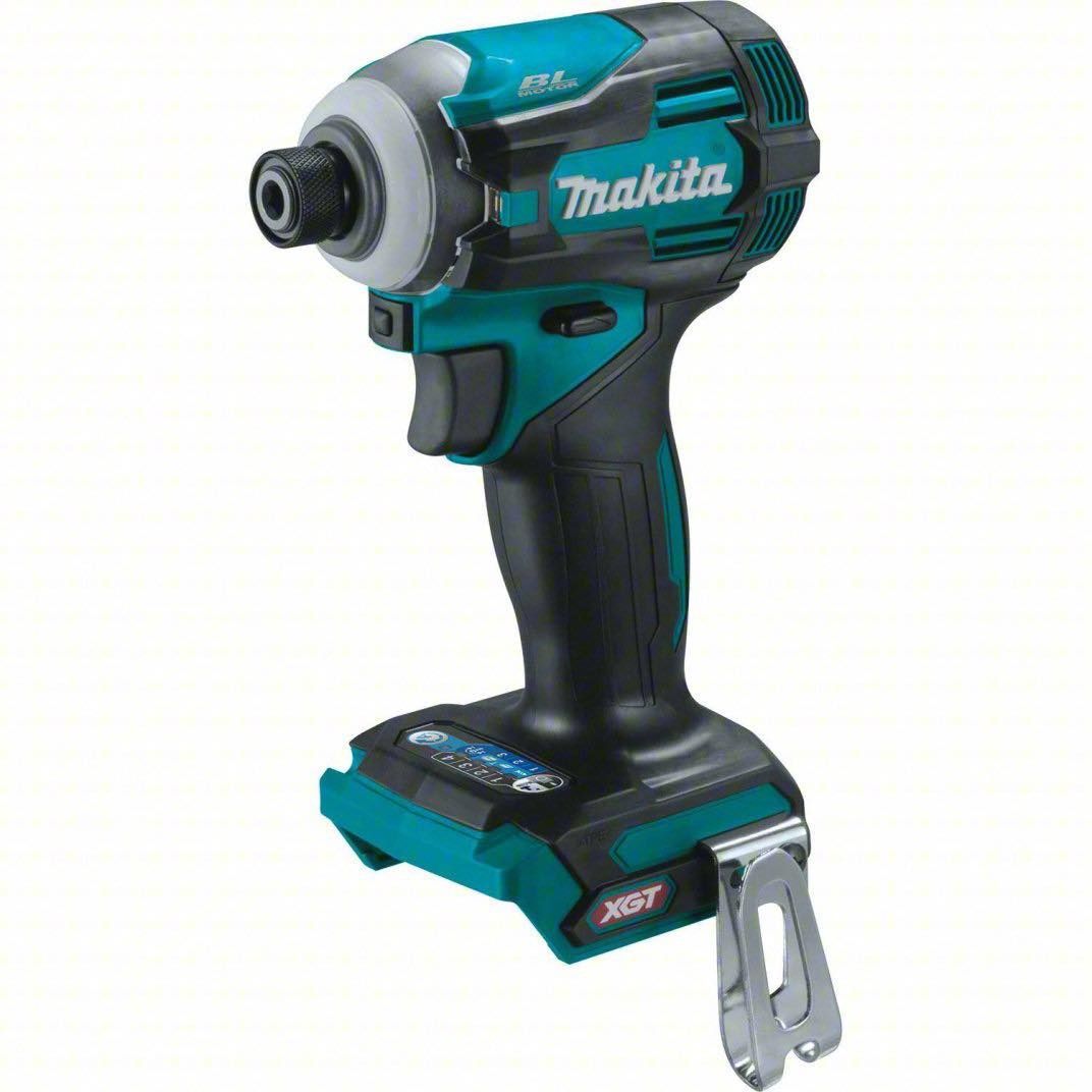 A makita cordless screwdriver is shown on a white background.