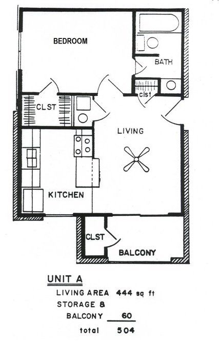 1 Bed 1 Bath