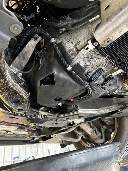 A Close Up Of The Underside Of A Car Engine — Murphys Mobile Mechanical In Rockhampton, QLD