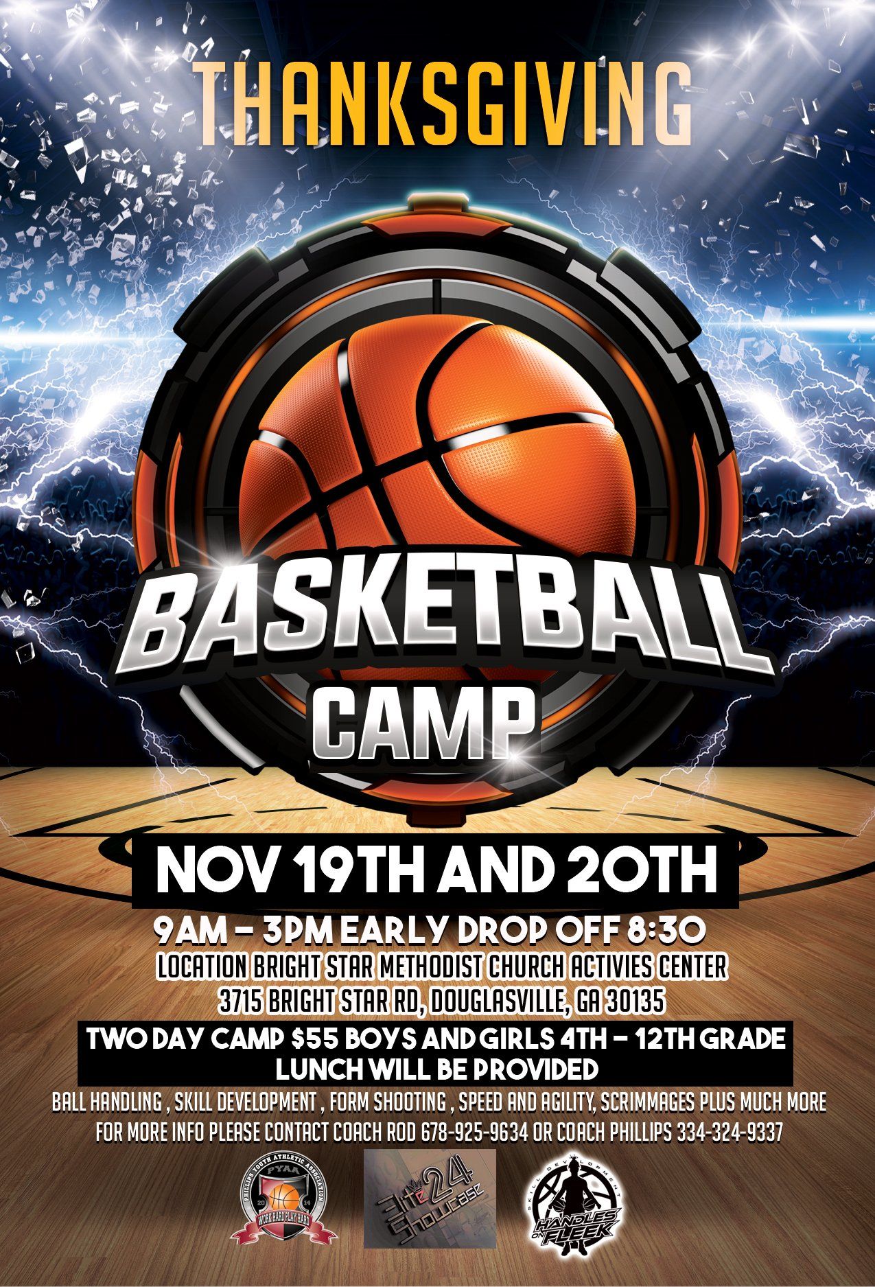 Elite24Showcase Thanksgiving Basketball Camp