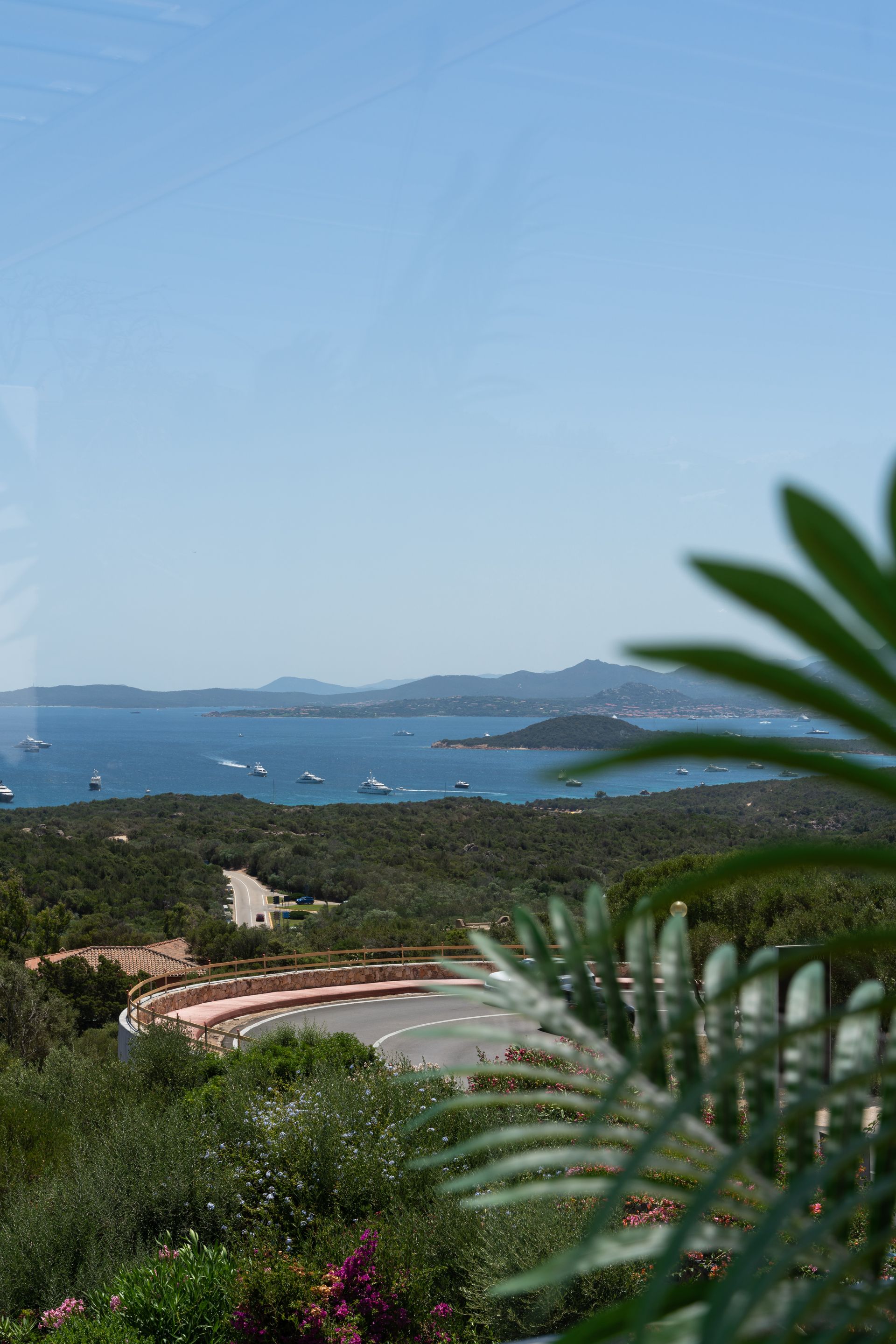 View from the restaurant