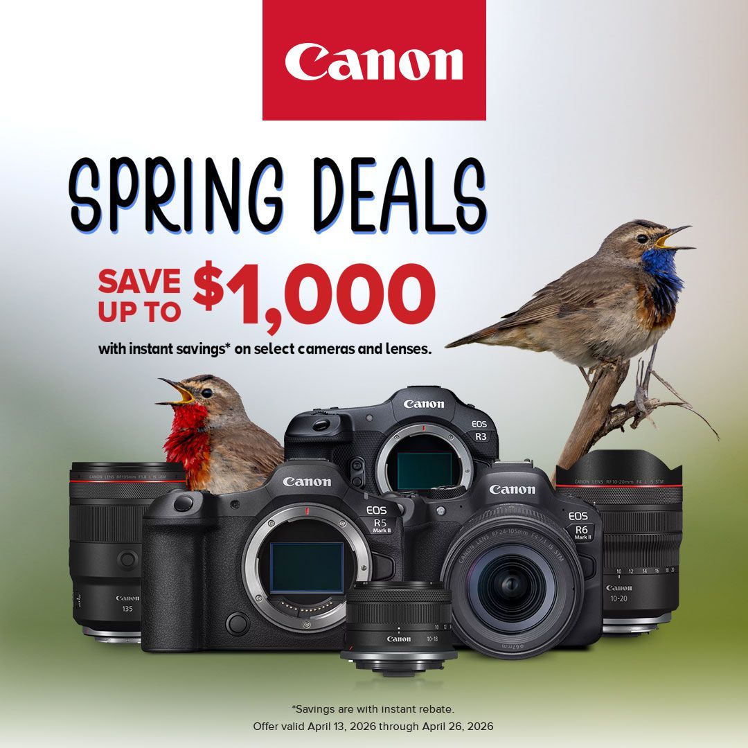 Save on Canon at Milford Photo