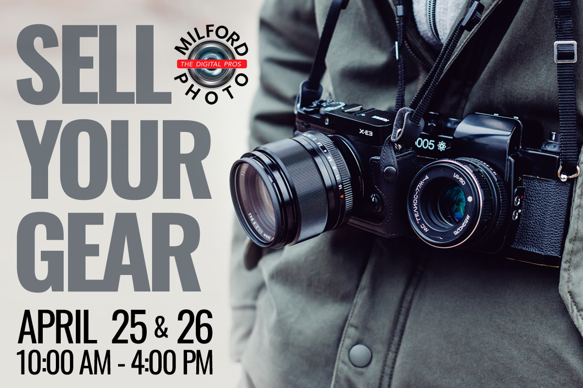Sell your digital and film gear. Get paid instantly PLUS receive a 10% Trade Up Bonus!