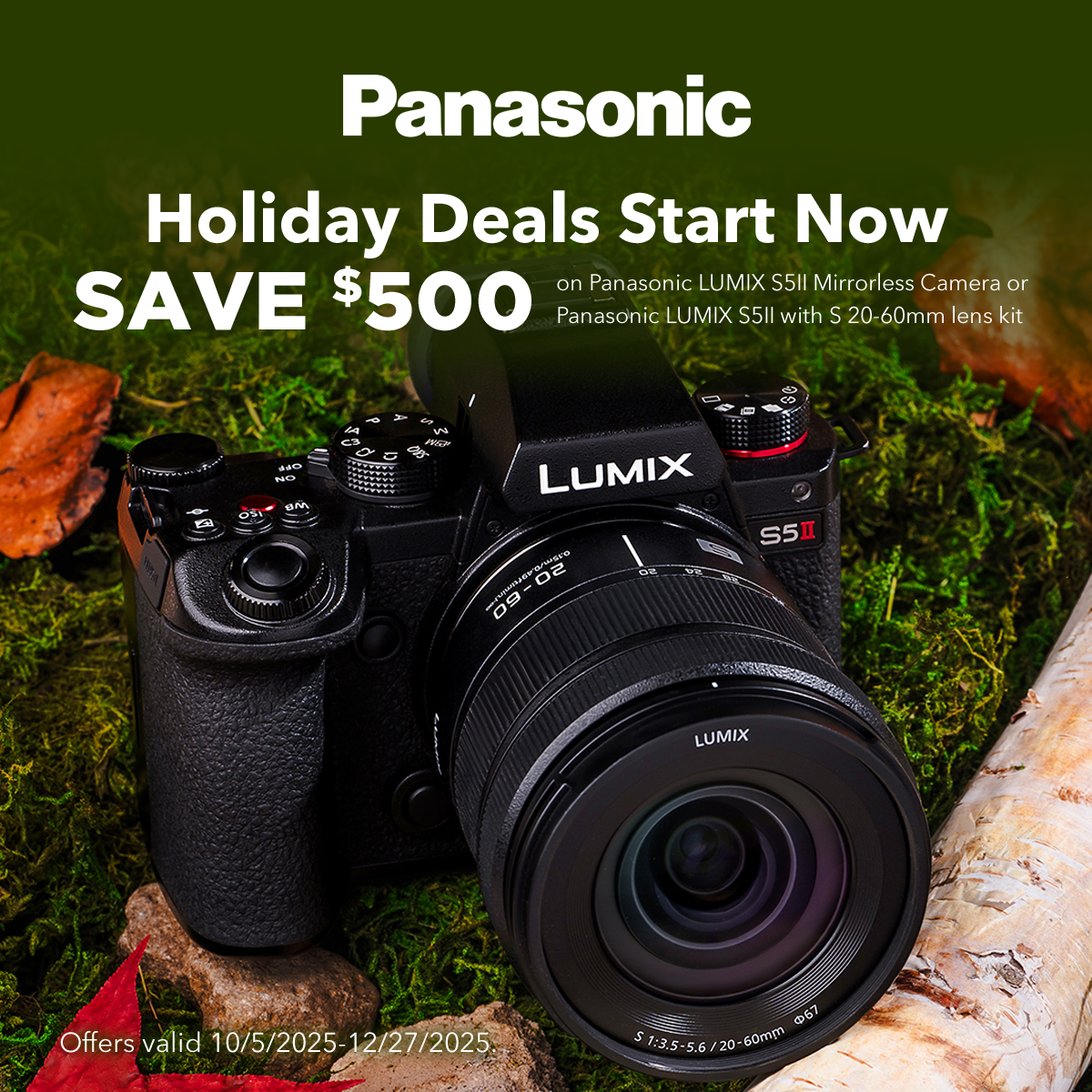 Save on PANASONIC at Milford Photo