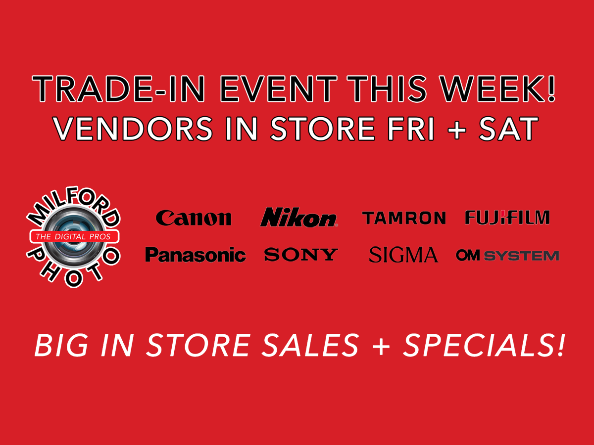 Sell your digital and film gear. Get paid instantly PLUS receive a 10% Trade Up Bonus!