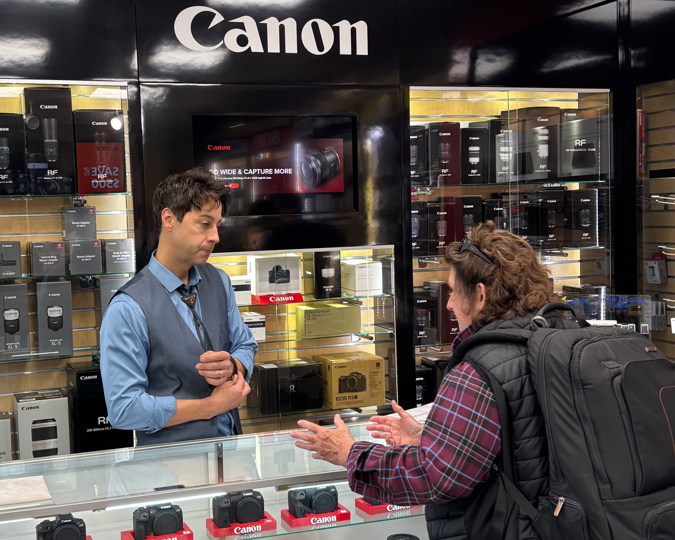meet the brand representatives at Milford Photo