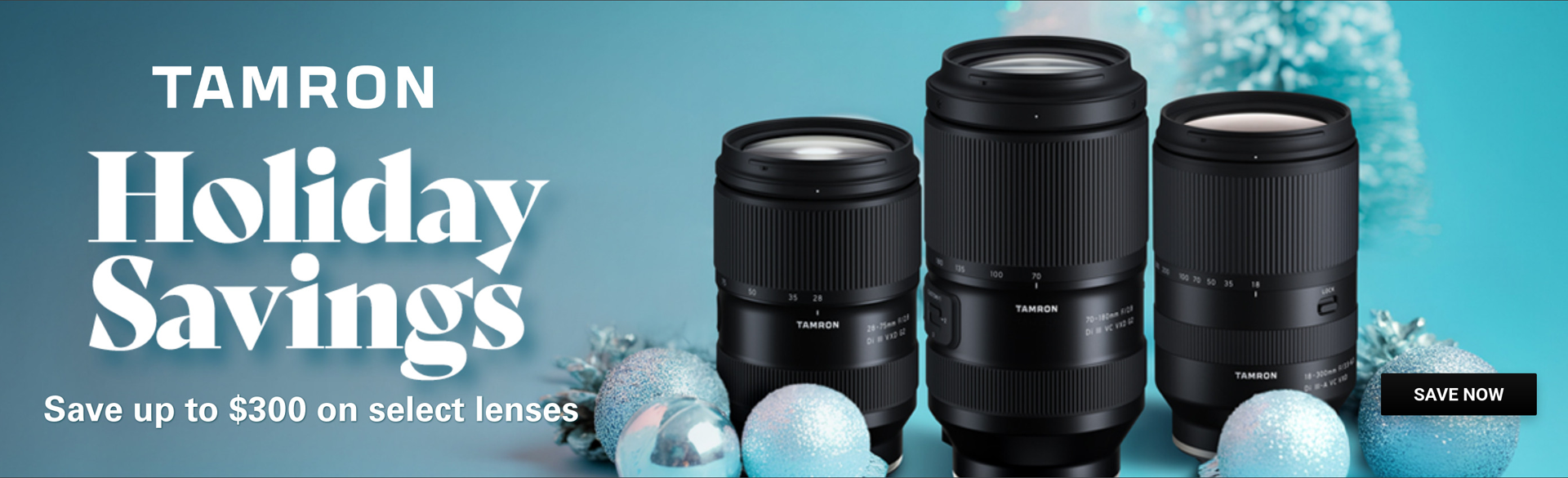 Save on Tamron lenses at Milford Photo