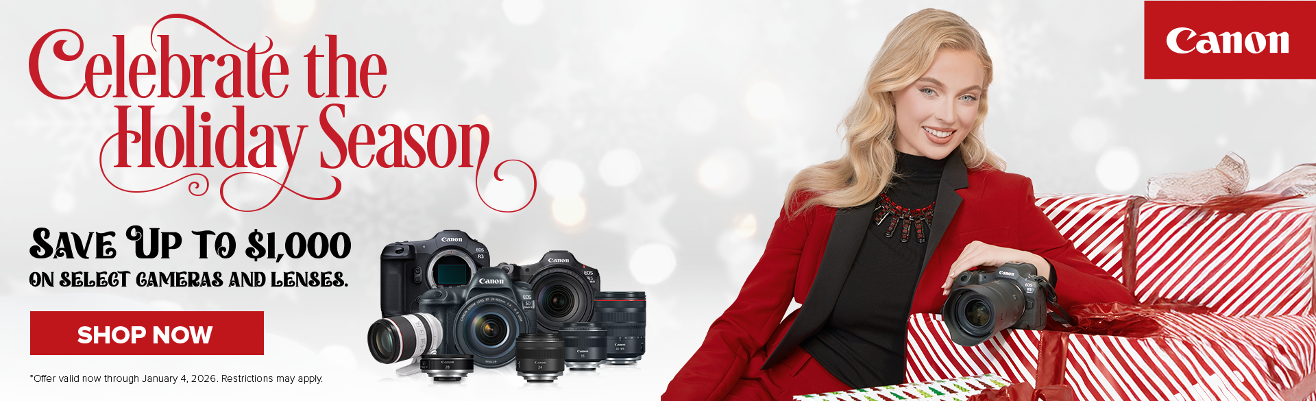 Save on Canon at Milford Photo