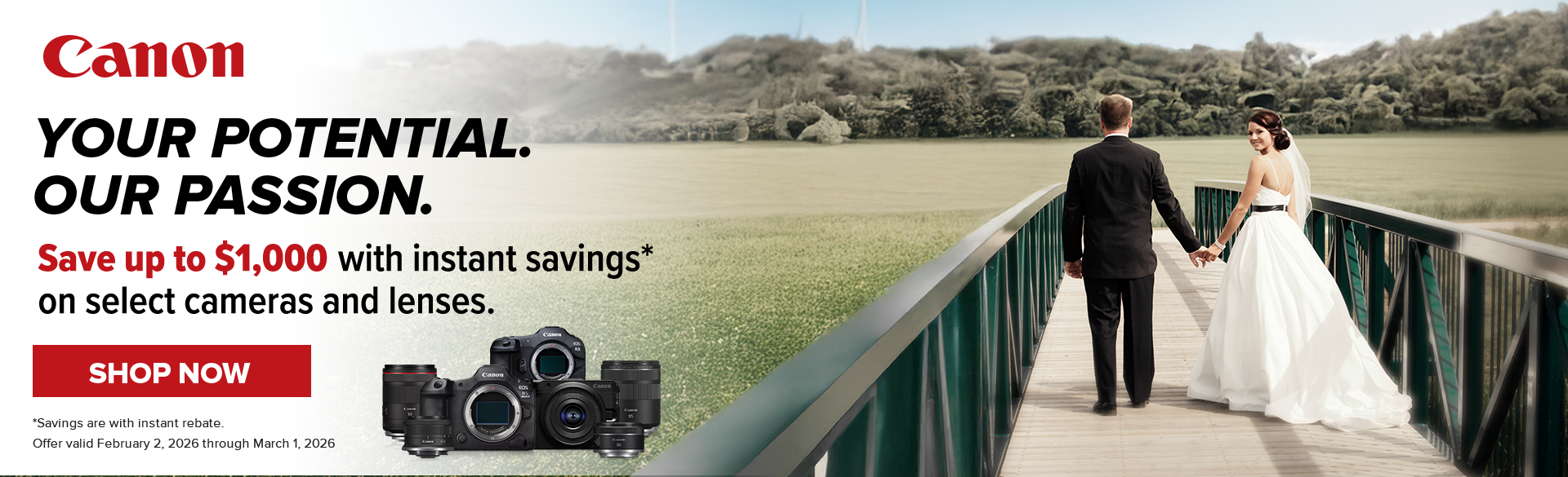 Save on Canon at Milford Photo