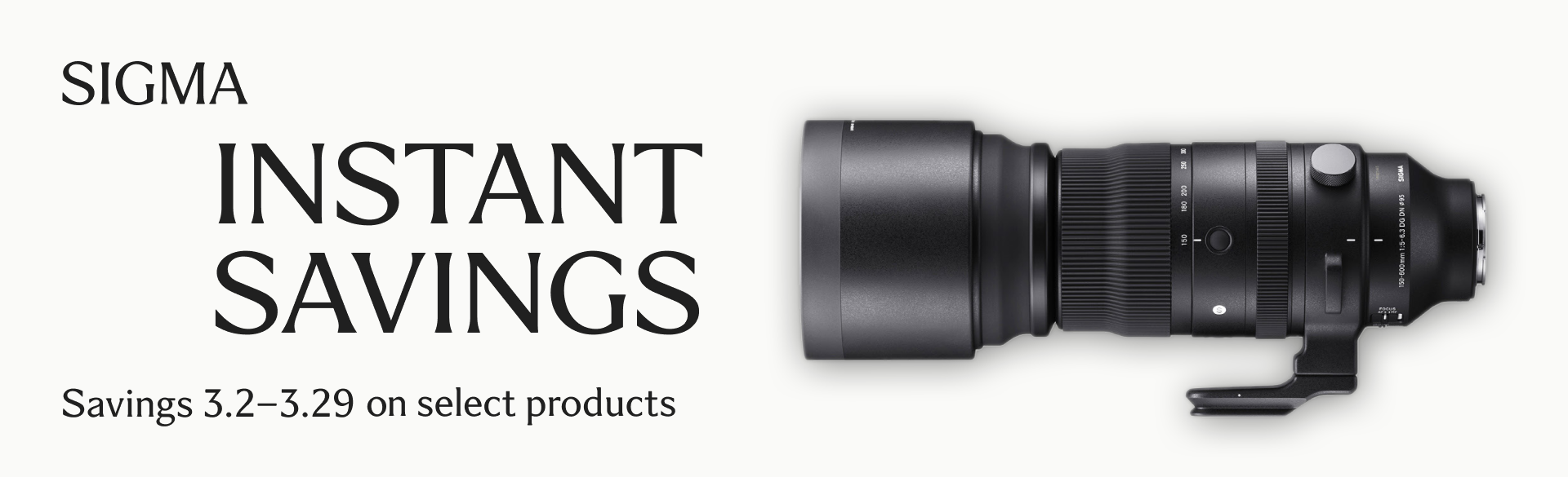 Save on SIGMA lenses at Milford Photo