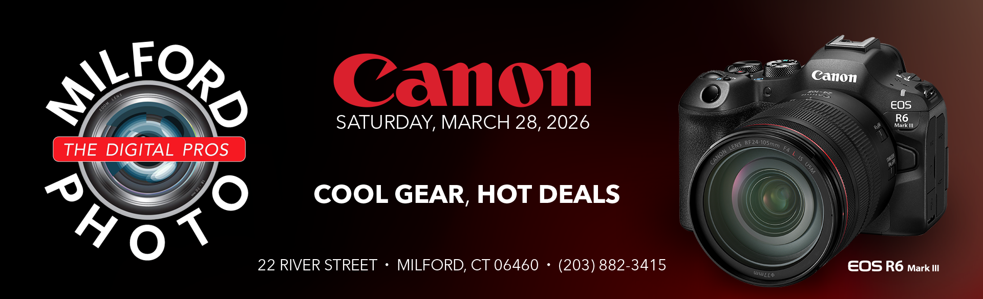 Canon Day at Milford Photo