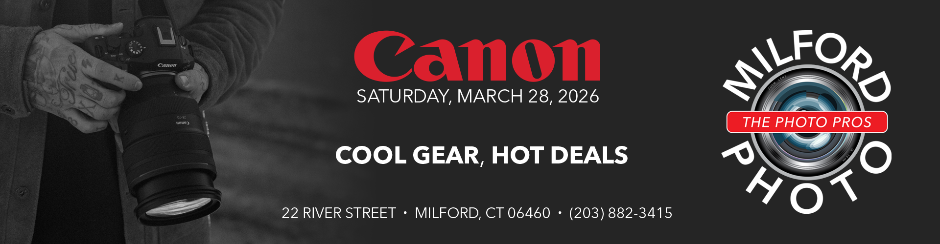 Canon Day at Milford Photo