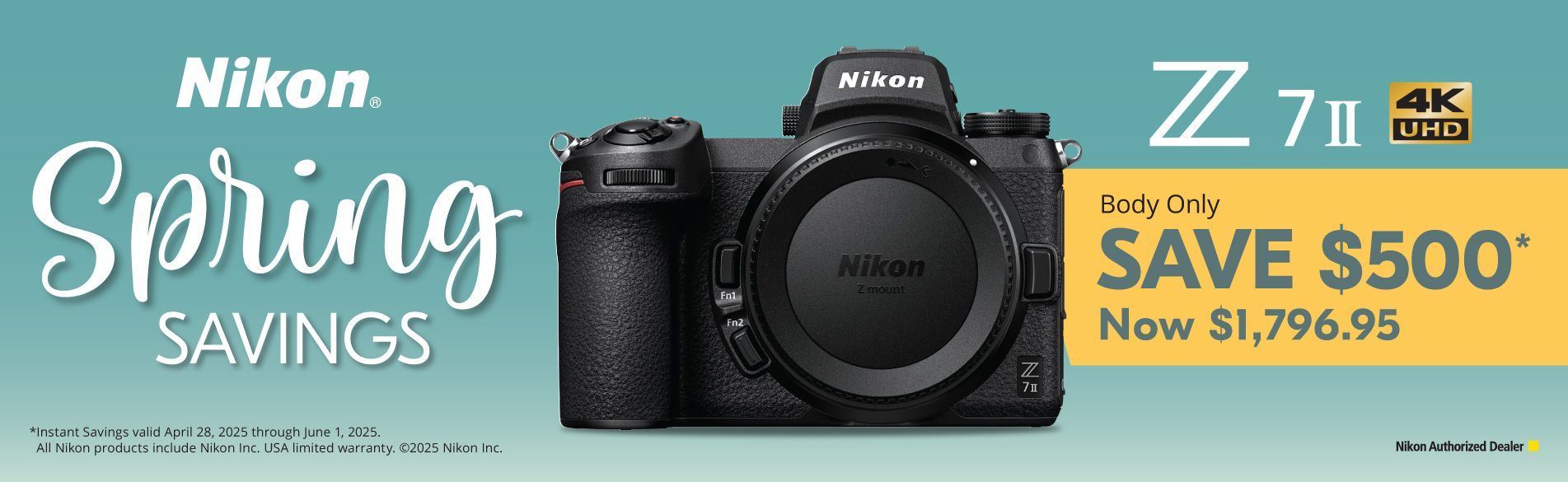Save on Nikon at Milford Photo