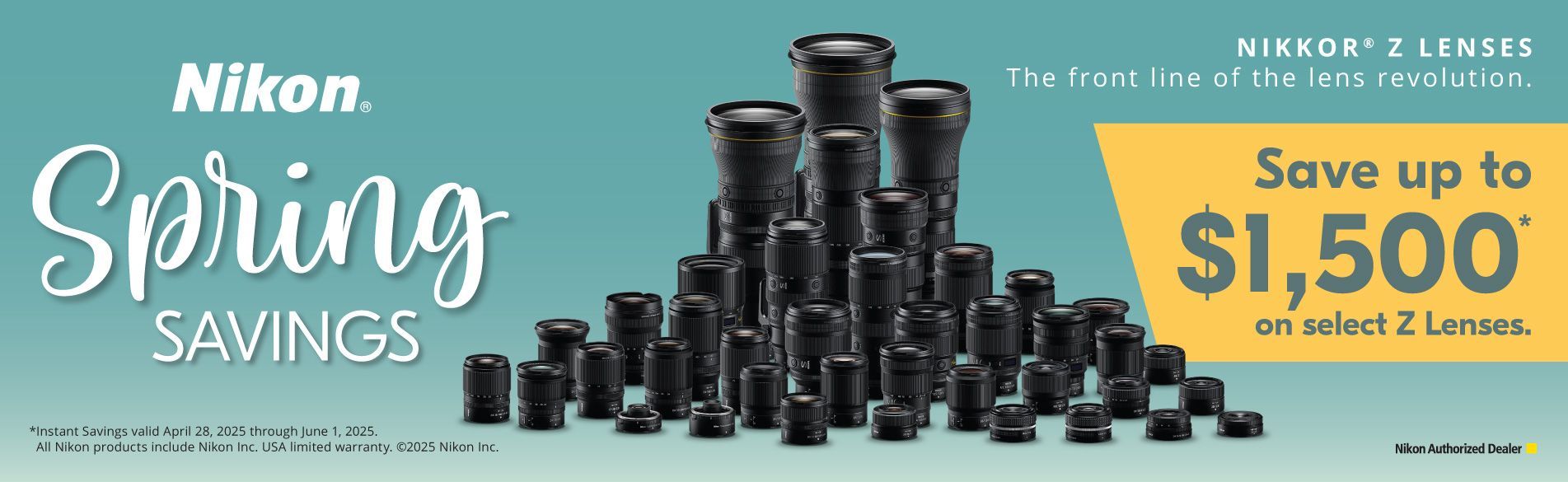 Save on Nikon at Milford Photo
