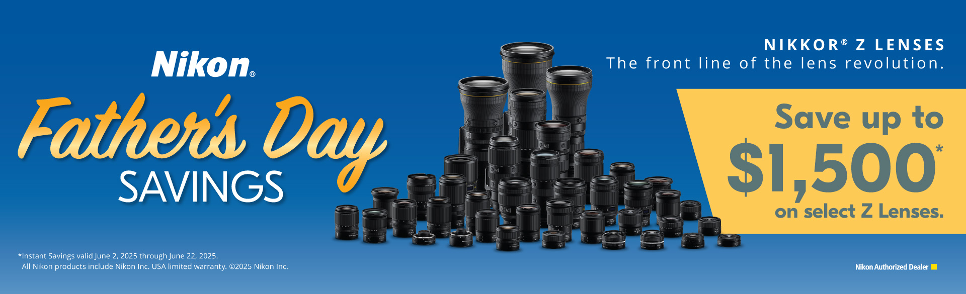 Save on Nikon at Milford Photo