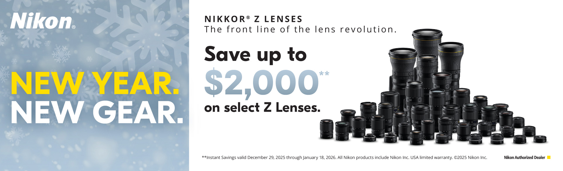 Save on Nikon at Milford Photo