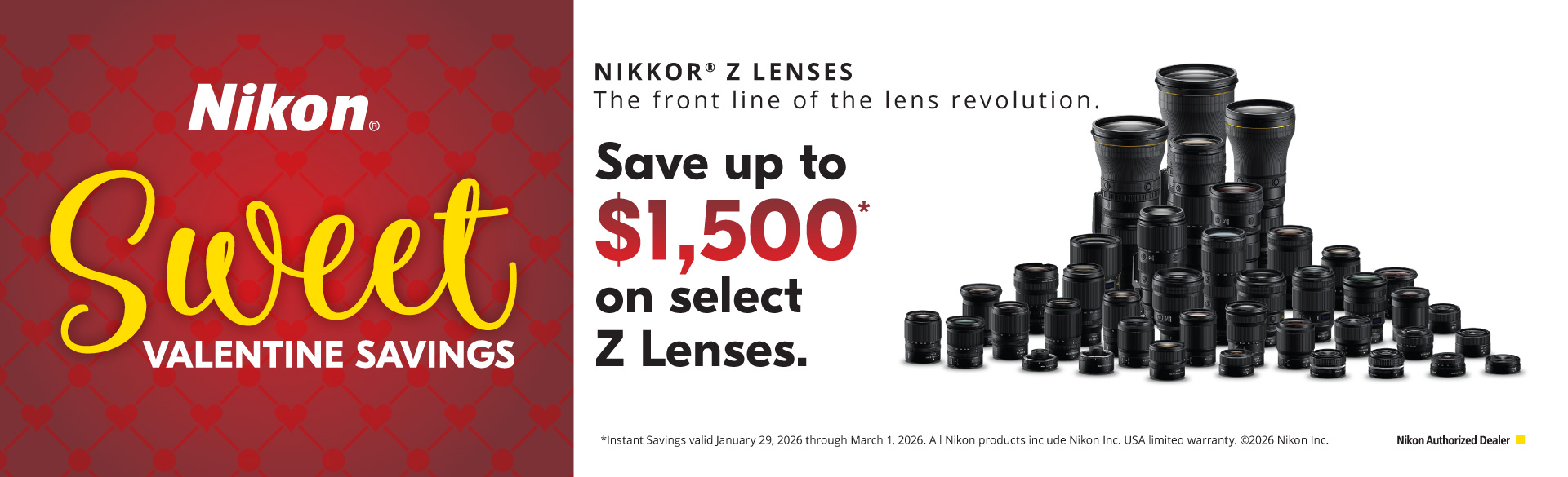 Save on Nikon at Milford Photo