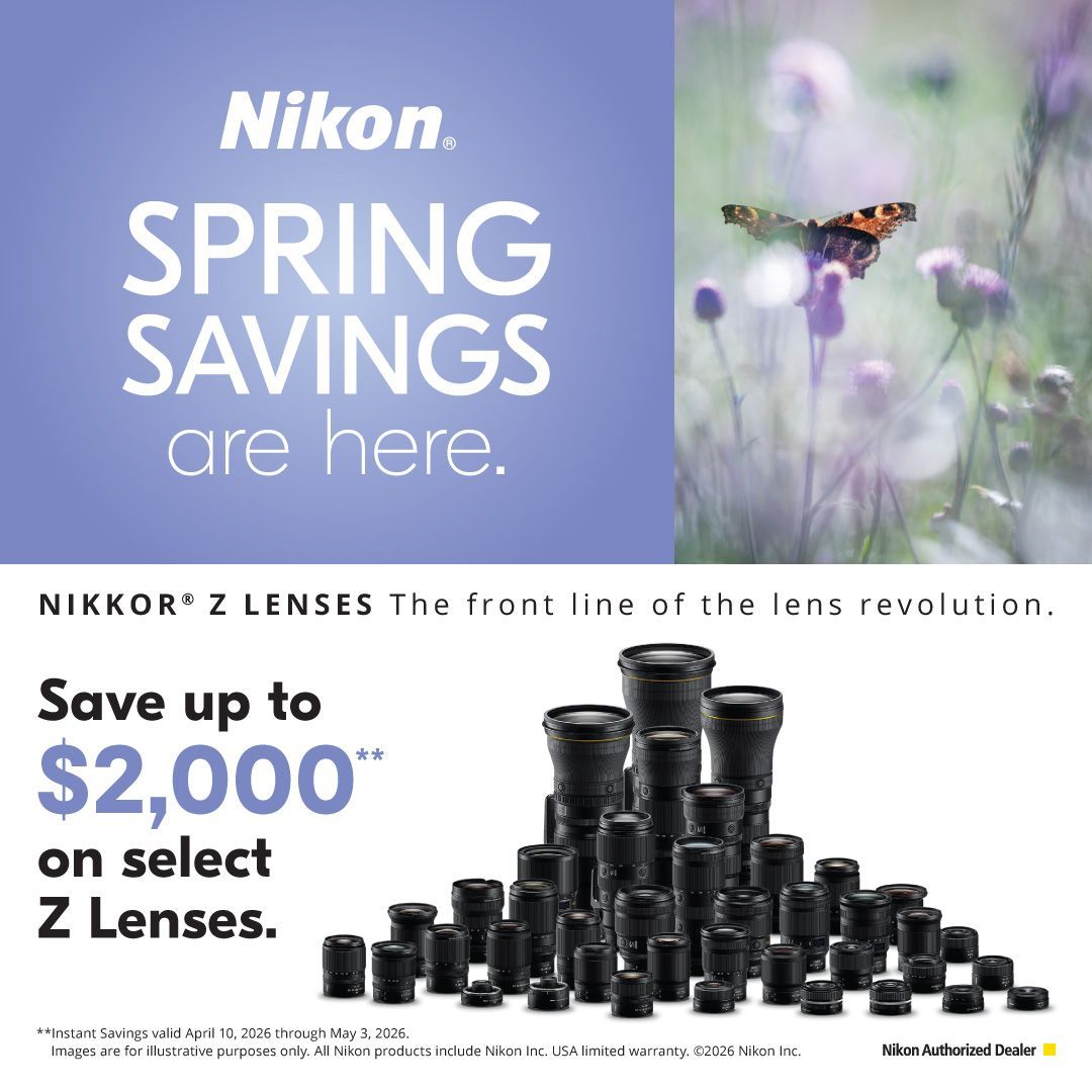 Save on Nikon at Milford Photo