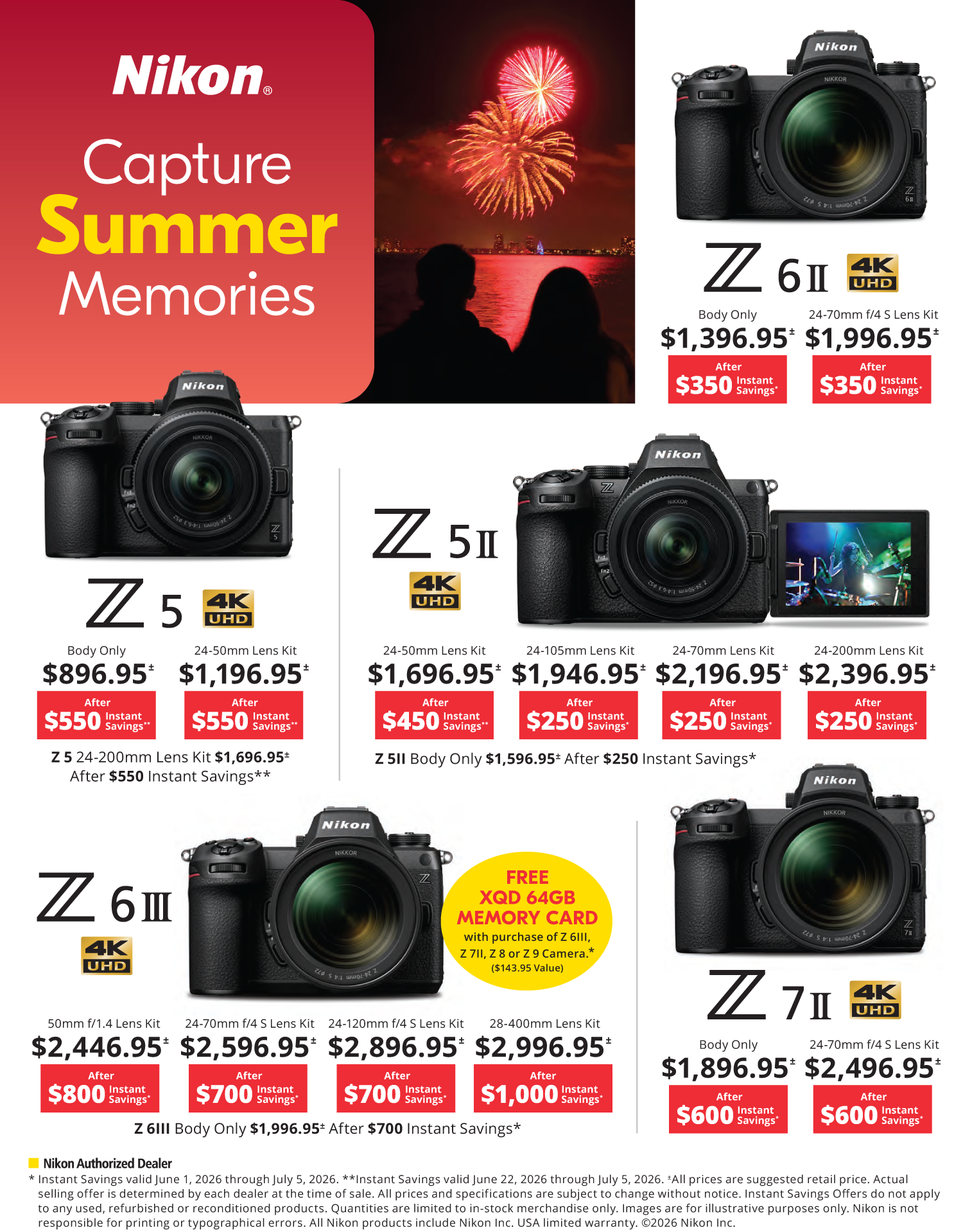 Save on Nikon at Milford Photo