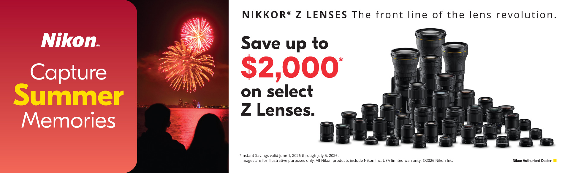 Save on Nikon at Milford Photo