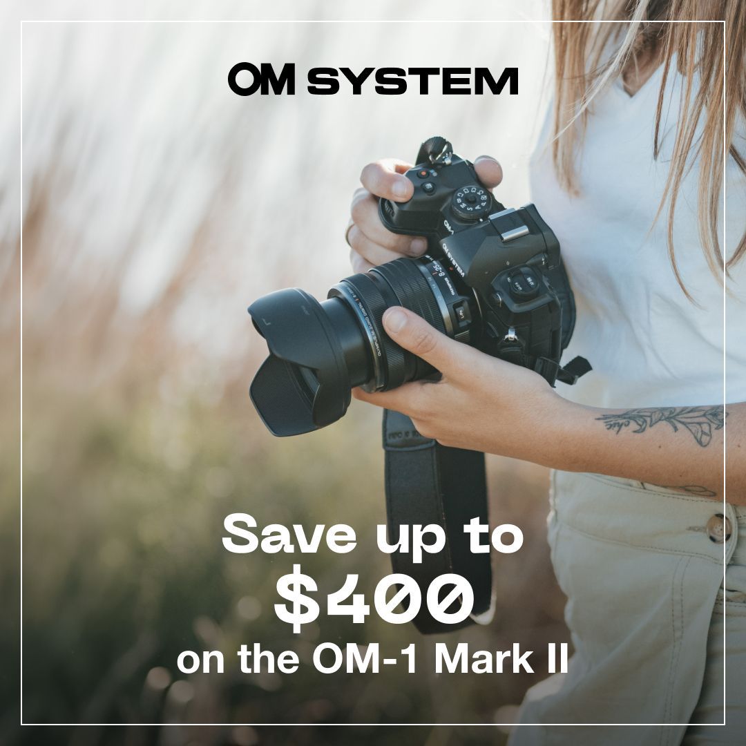 Save on OM System at Milford Photo