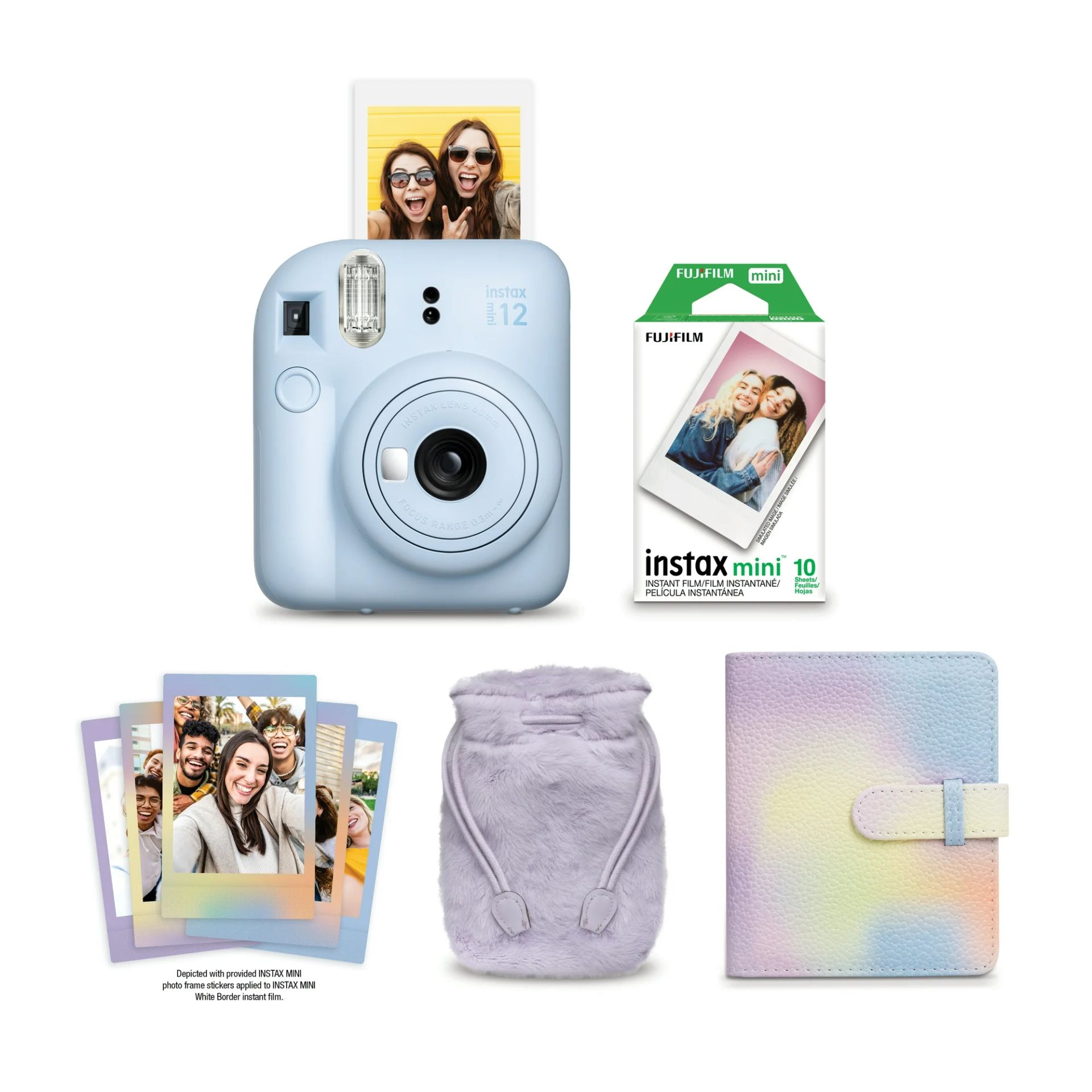 Fujifilm Instax Mini 12 Instant Film Camera Holiday Bundle