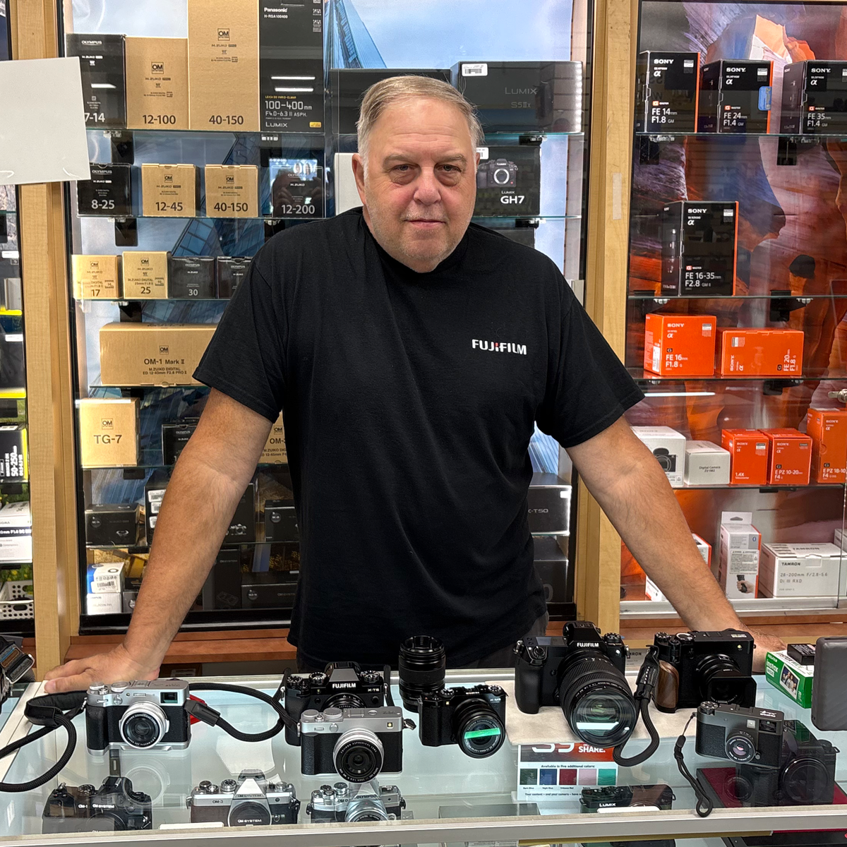 John Haggerty, Fujifilm Representative