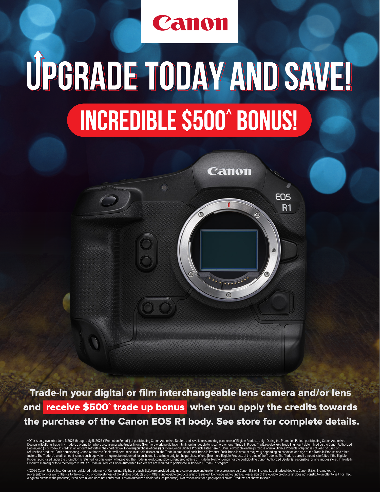 Save on CANON at Milford Photo