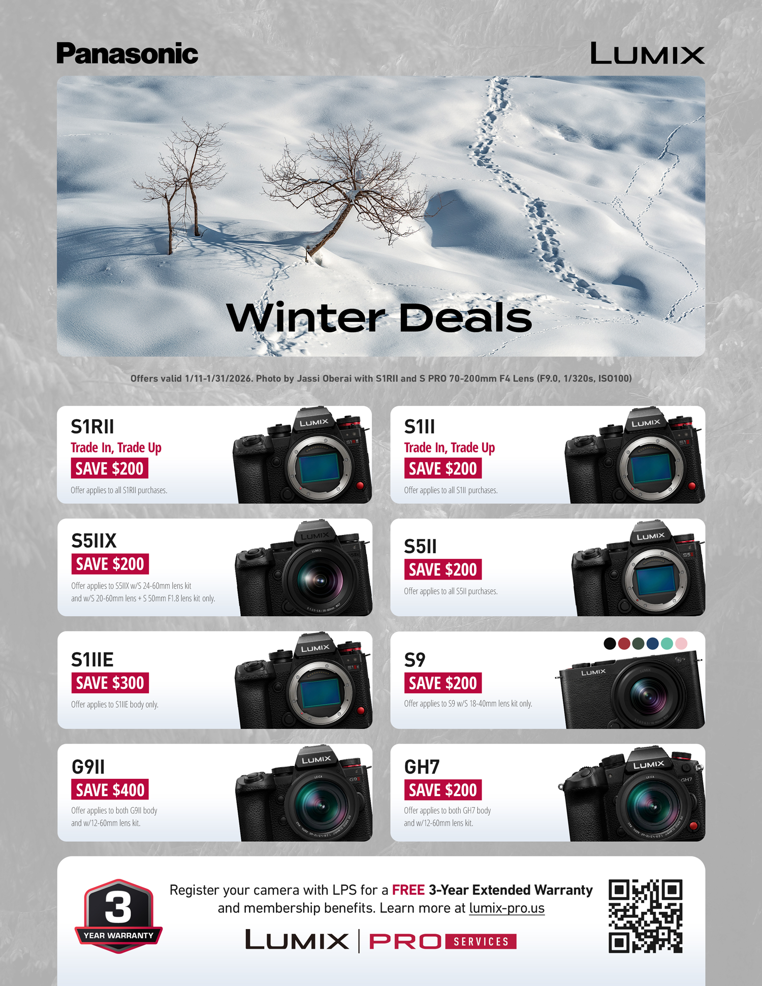 Save on Panasonic at Milford Photo
