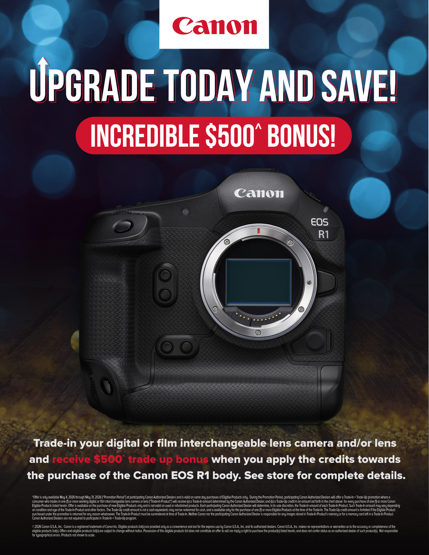 Save on CANON at Milford Photo
