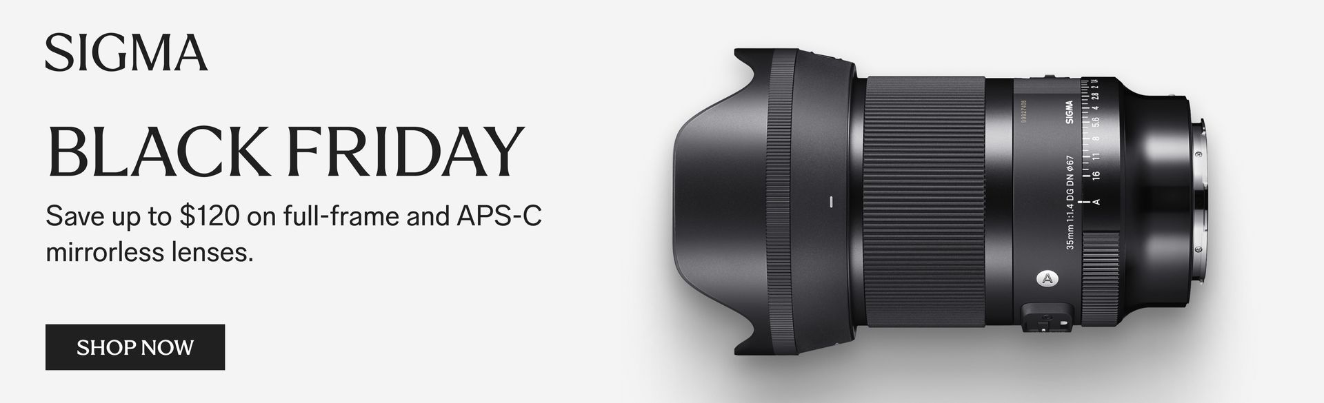 Save on SIGMA lenses at Milford Photo