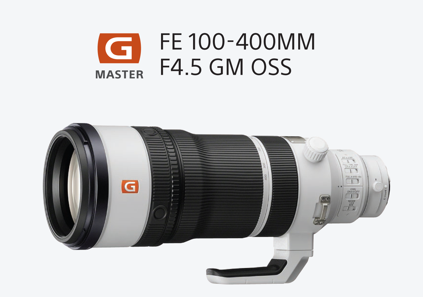 Sony FE 100-400mm F4.5 GM OSS Super Telephoto Zoom Lens