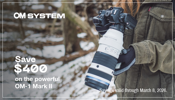 Save on OM System OM-1 Mark II Mirrorless Camera at Milford Photo