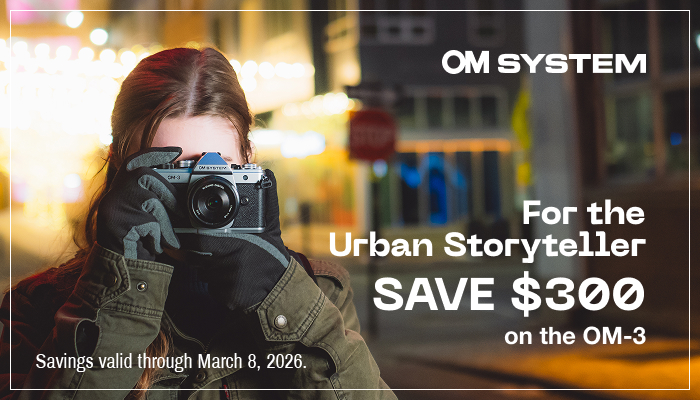Save on OM System OM-3 Mirrorless Camera at Milford Photo