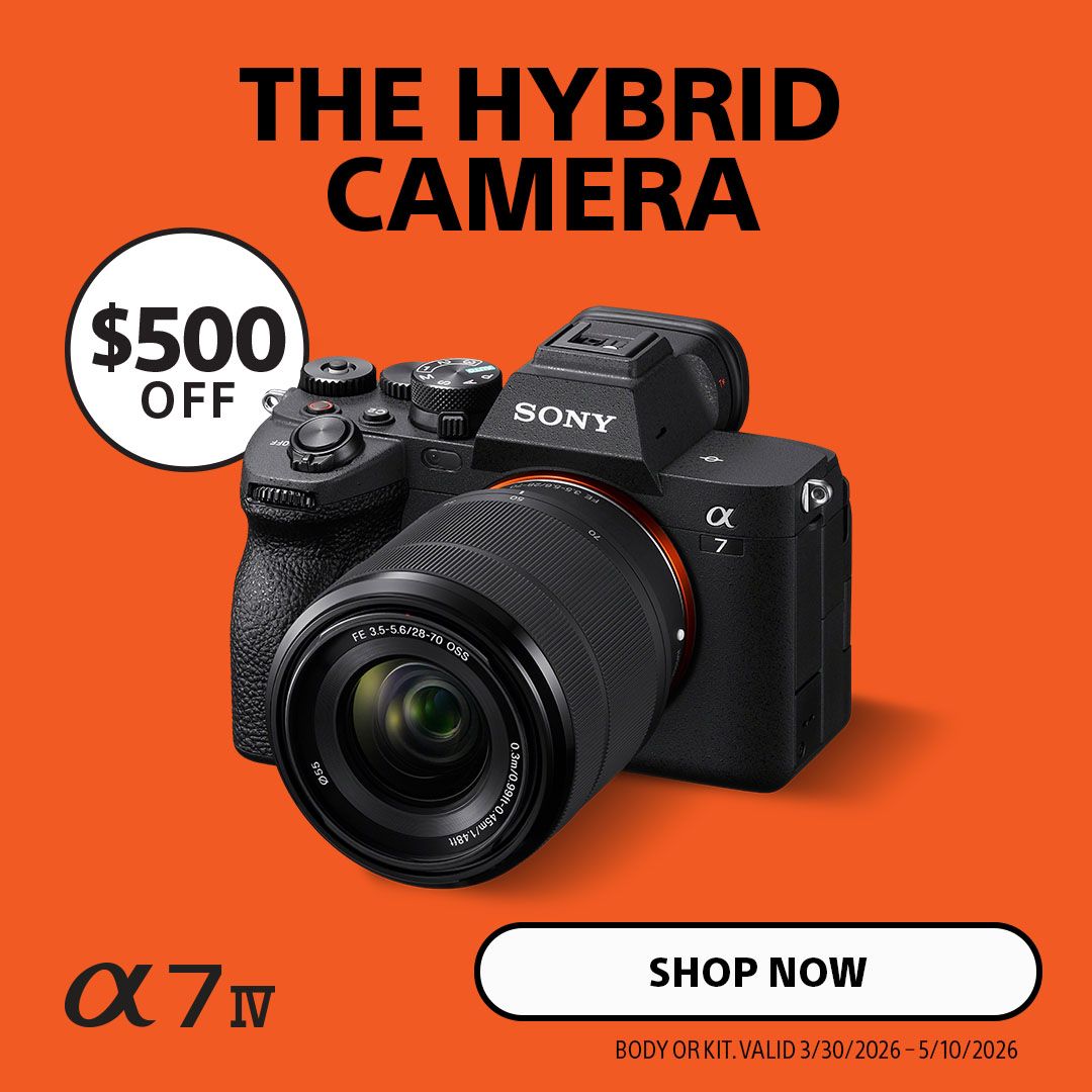 Save on SONY at Milford Photo