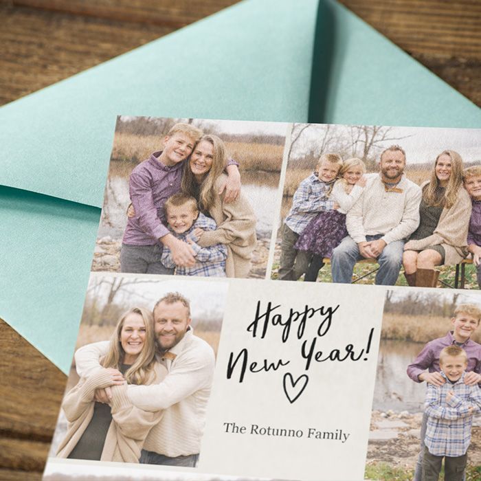 Custom New Year Photo Cards at Milford Photo