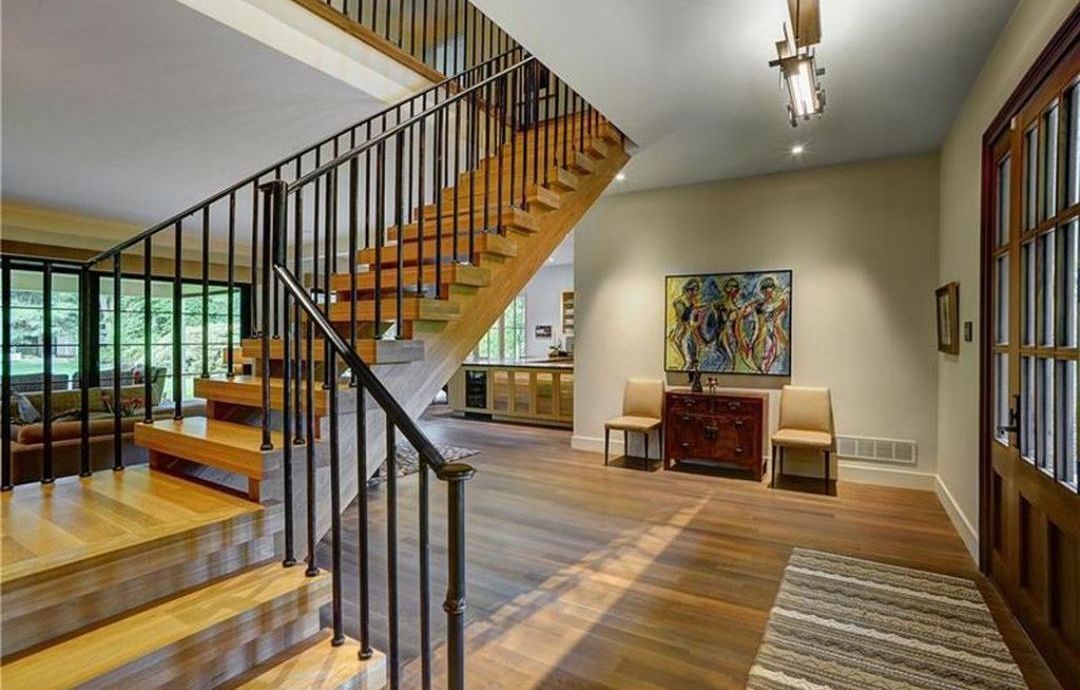 Staircase of a Luxury Home