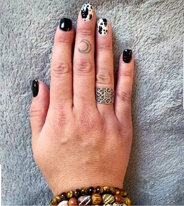 Hand with Nail Art and Accessories — Rocky Mount, VA — Trendz Full Service Salon