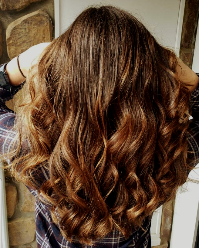 Wavy Brown Hair — Rocky Mount, VA — Trendz Full Service Salon