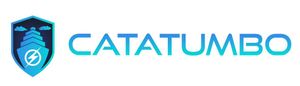 El logo de Catatumbo es un escudo con un rayo encima.