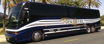 Sightseeing Tour — Blue Charter Bus  in Castroville, CA