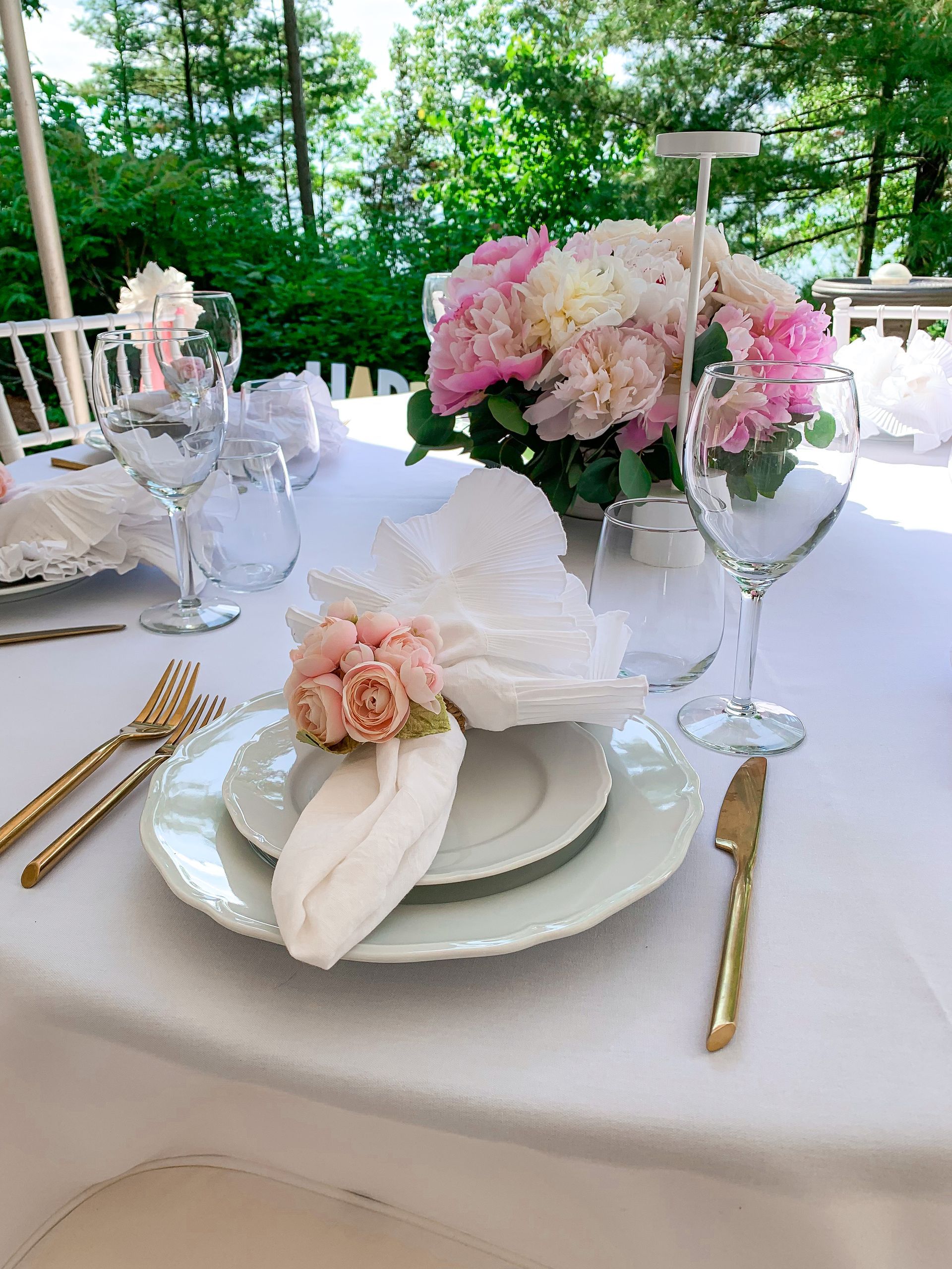 Customized party decor