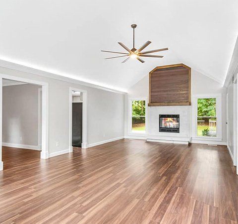 Living Room Hardwood Flooring | Holiday, FL | Jason Renovations