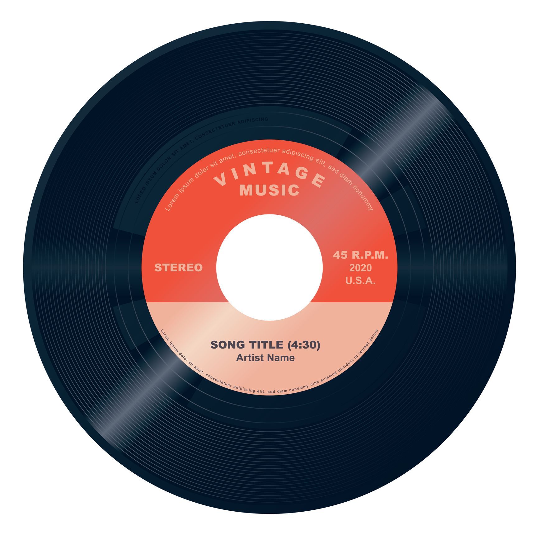 Red Vinyl Record - South Burlington, VT - John J Entertainment
