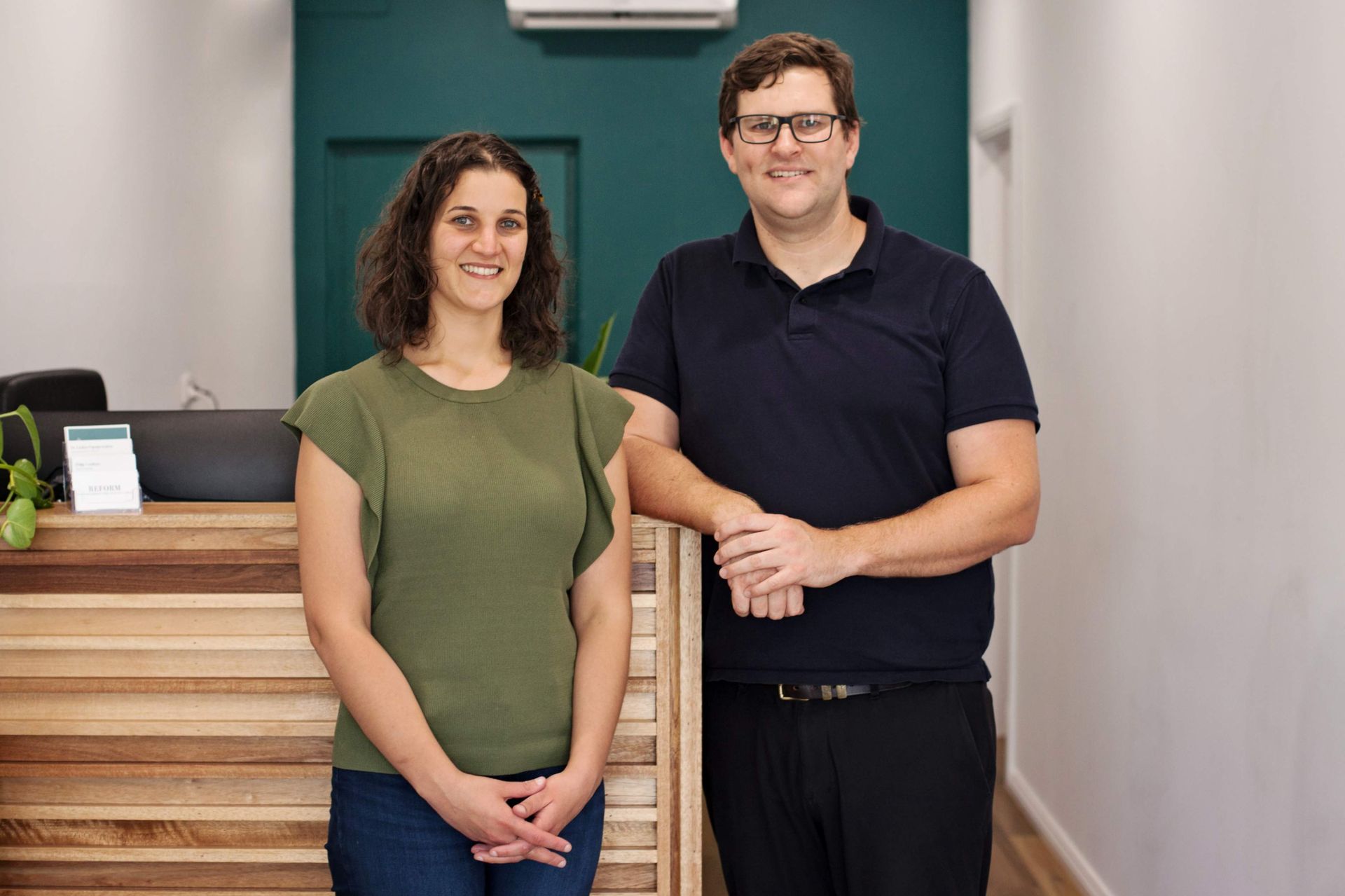 Philip Coulson & Dr Loukia Papageorgiou At Chiropractic On Winston In Adelaide