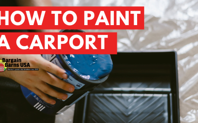 How to Paint a Carport