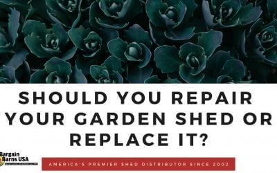 Should You Repair Your Garden Shed or Replace It?