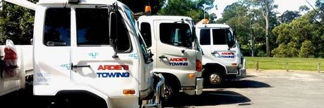 ardies towing tow truck line up
