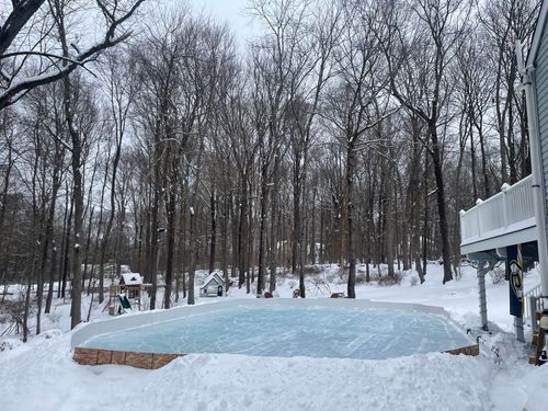 Custom Back Yard Ice Rink